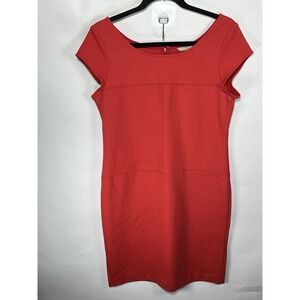 banana republic one shoulder mini dress Banana Republic Women's X-Large Mini Dress One Shoulder Pleated Fuchsia Pink